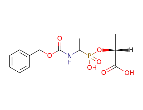 (R)-2-[(1-Benzyloxycarbonylamino-ethyl)-hydroxy-phosphinoyloxy]-propionic acid