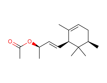 (2R,3E)-4-[(1S,5R)-2,5,6,6-tetramethylcyclohex-2-en-1-yl]but-3-en-2-ol acetate