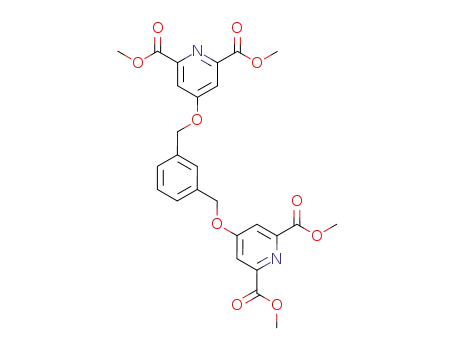 2,6-Pyridinedicarboxylic acid,
4,4'-[1,3-phenylenebis(methyleneoxy)]bis-, tetramethyl ester