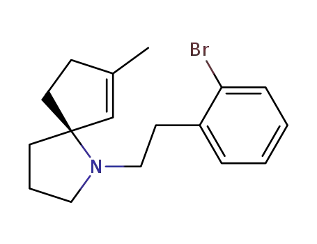 (R)-1-[2-(2-Bromo-phenyl)-ethyl]-7-methyl-1-aza-spiro[4.4]non-6-ene