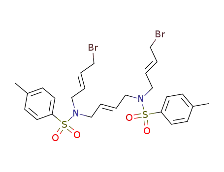 Benzenesulfonamide,
N,N'-(2E)-2-butene-1,4-diylbis[N-[(2E)-4-bromo-2-butenyl]-4-methyl-