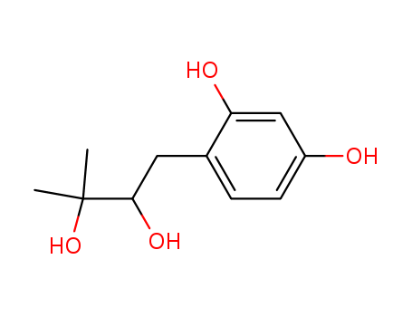 1,3-BENZENEDIOL,4-(2,3-DIHYDROXY-3-METHYLBUTYL)-CAS
