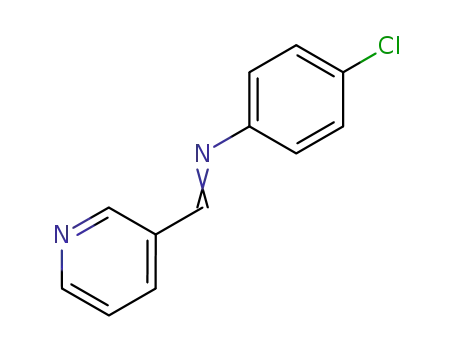 N-(4-Chlorophenyl)-3-pyridylmethyleneamine