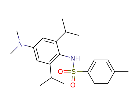 <i>N</i>-(4-dimethylamino-2,6-diisopropyl-phenyl)-4-methyl-benzenesulfonamide