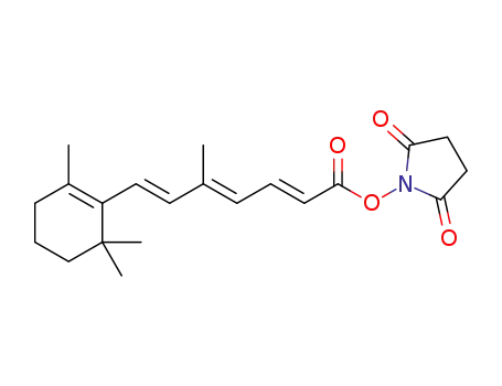 N-succinimidyl (2E,4E,6E)-5-methyl-7-(2,6,6-trimethylcyclohex-1-enyl)hepta-2,4,6-trienoate