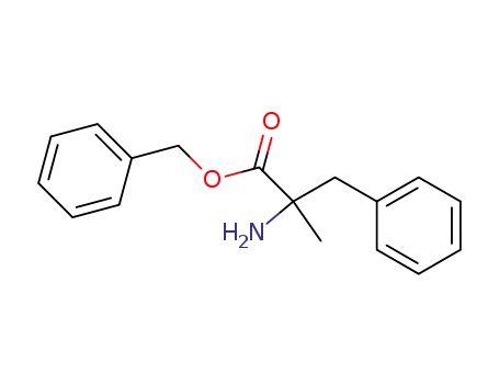 Molecular Structure of 55456-42-3 (benzyl 2-amino-2-methyl-3-phenylpropanoate)