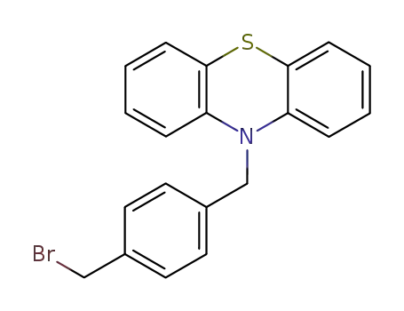 Molecular Structure of 246253-72-5 (10-[(4'-bromomethyl)benzil]phenothiazine)