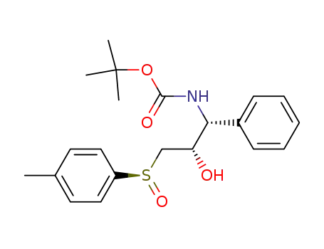 (1R,2S,R<sub>S</sub>)-N-(tert-butoxycarbonyl)-1-amino-1-phenyl-3-(p-tolylsulfinyl)-2-propanol
