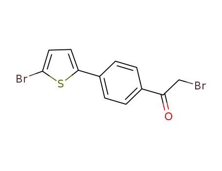 2-bromo-5-(4-bromoacetylphenyl)thiophene