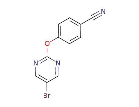 4-((5-Bromopyrimidin-2-yl)oxy)benzonitrile