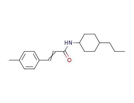 2-Propenamide,3-(4-methylphenyl)-N-(4-propylcyclohexyl)-
