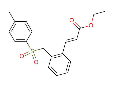 ethyl (E)-3-[2-(p-toluenesulfonylmethyl)phenyl]-2-propenoate