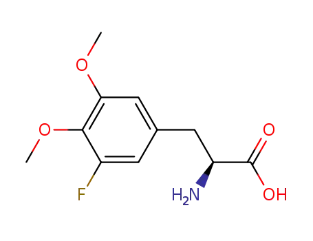Molecular Structure of 476359-41-8 (5-fluoro-L-3,4-dimethoxyphenylalanine)