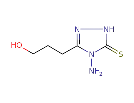 3-(4-Amino-5-mercapto-4H-1,2,4-triazol-3-YL)propan-1-OL