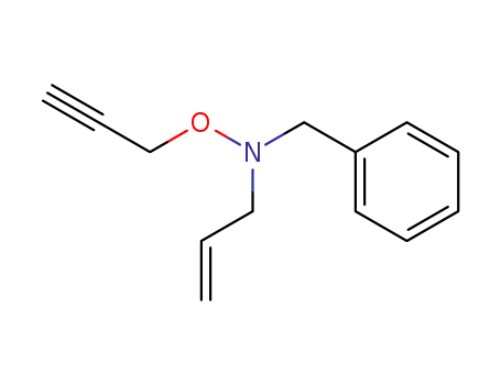 Benzenemethanamine, N-2-propenyl-N-(2-propynyloxy)-