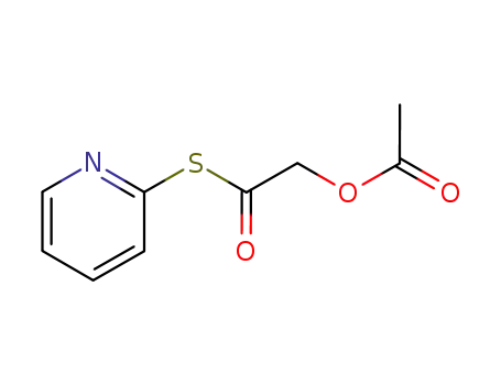 Ethanethioic acid, (acetyloxy)-, S-2-pyridinyl ester