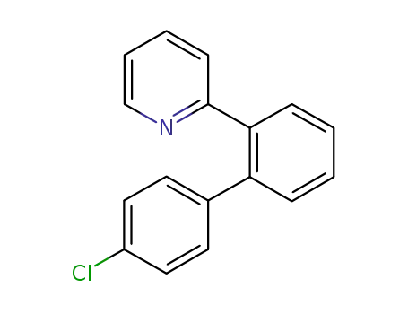 Molecular Structure of 1174895-50-1 (2-(4'-chloro-[1,1'-biphenyl]-2-yl)pyridine)