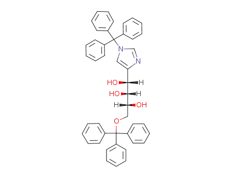 (1R,2R,3R)-1-(1-Trityl-1H-imidazol-4-yl)-4-trityloxy-butane-1,2,3-triol