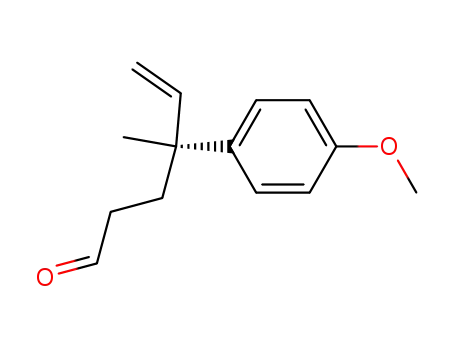 (+)-(4S)-4-methyl-4-[4-(methoxy)phenyl]hex-5-enal