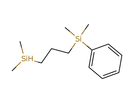 Molecular Structure of 2295-03-6 (1-<Dimethylsilyl>-3-<dimethyl-phenyl-silyl>-propan)