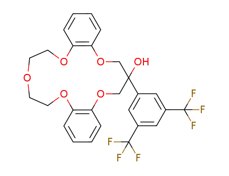 sym-(hydroxy)[3,5-bis(trifluoromethyl)phenyl]dibenzo-16-crown-5