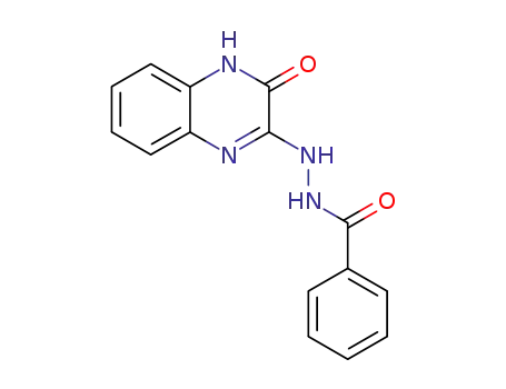 benzoic acid <i>N</i>'-(3-oxo-3,4-dihydro-quinoxalin-2-yl)-hydrazide