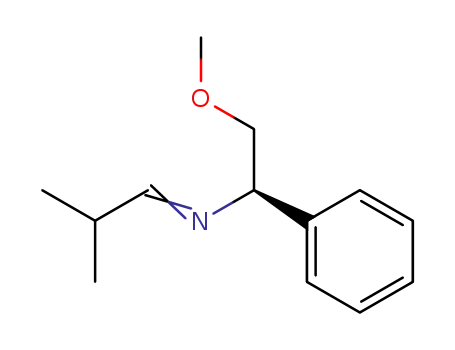 ((R)-2-Methoxy-1-phenyl-ethyl)-[2-methyl-prop-(E)-ylidene]-amine
