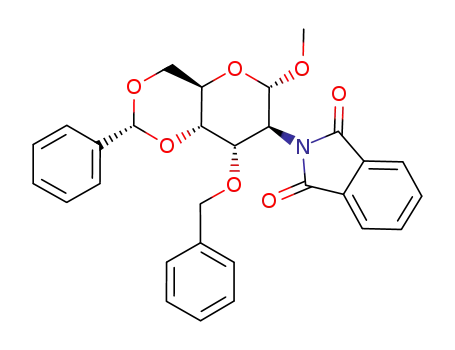 methyl 3-O-benzyl-4,6-O-benzylidene-2-deoxy-2-phthalimido-α-D-altropyranoside