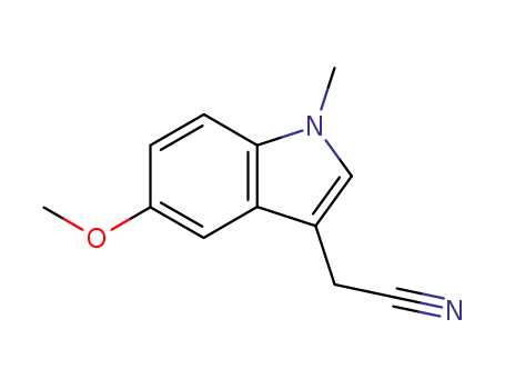 (5-METHOXY-1-METHYL-1H-INDOL-3-YL)ACETONITRILECAS