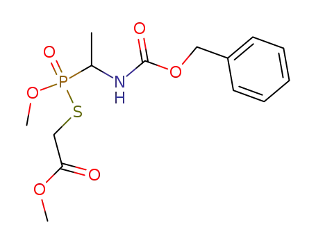 [(1-benzyloxycarbonylamino-ethyl)-methoxy-phosphinoylsulfanyl]-acetic acid methyl ester