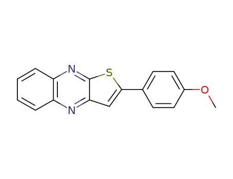 2-(4-Methoxyphenyl)thieno[2,3-b]quinoxaline