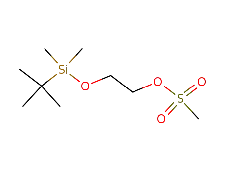 1-O-tert-butyldimethylsilyl-2-O-methanesulfonyloxy-ethane