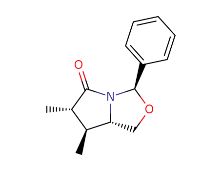 (2R,5S,6S,7S)-6,7-dimethyl-2-phenyl-1-aza-3-oxabicyclo[3.3.0]octan-8-one