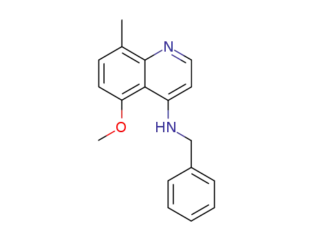 4-benzylamino-5-methoxy-8-methylquinoline