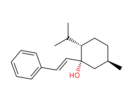 (1S,2S,5R)-1-(E-2-phenylethenyl)-2-iso-propyl-5-methylcyclohexan-1-ol