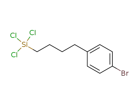 Molecular Structure of 358642-61-2 (p-bromo-[4-(trichlorosilyl)butyl]benzene)