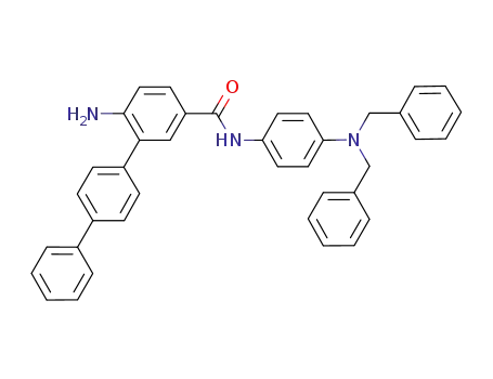 6'-amino-[1,1';4',1'']terphenyl-3-carboxylic acid (4-dibenzylaminophenyl)amide