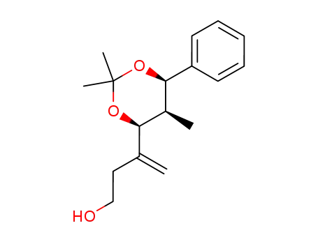 3-((4S,5S,6R)-2,2,5-Trimethyl-6-phenyl-[1,3]dioxan-4-yl)-but-3-en-1-ol