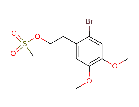2-(2-bromo-4,5-dimethoxyphenyl)-1-<(methylsulfonyl)oxy>ethane