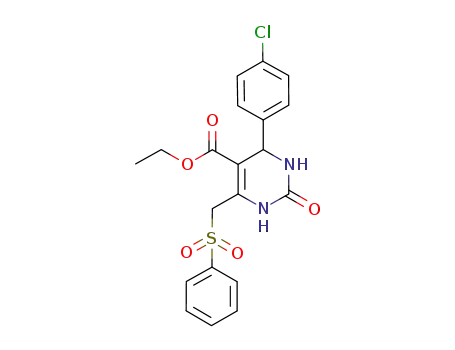 C<sub>20</sub>H<sub>19</sub>ClN<sub>2</sub>O<sub>5</sub>S