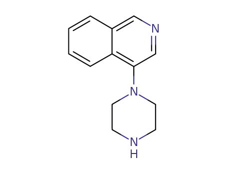 Molecular Structure of 217816-47-2 (Isoquinoline, 4-(1-piperazinyl)-)