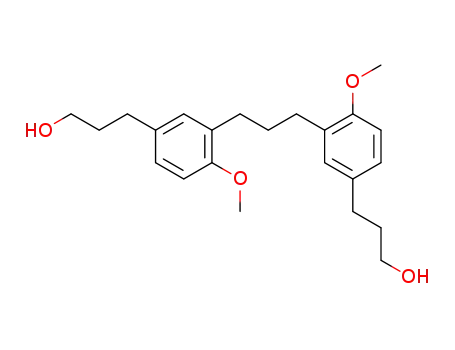 1,1'-(1,3-propanediyl)bis[5-(3-hydroxypropyl)-2-methoxybenzene]
