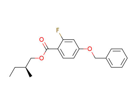(S)-(+)-2-methylbutyl 4-benzyloxy-2-fluorobenzoate