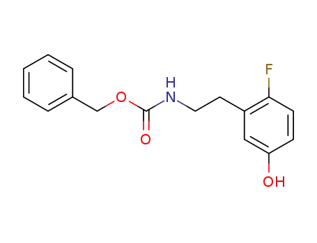 N-benzyloxycarbonyl-6-fluoro-meta-tyramine