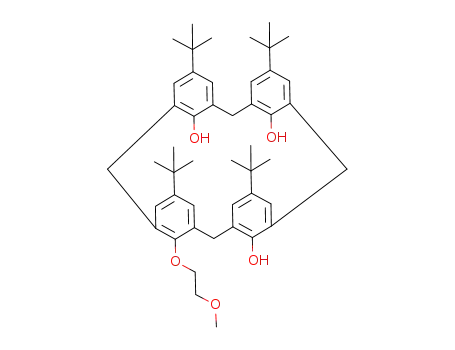 5,11,17,23-tetra-tert-butyl-25,26,27-trihydroxy-28-(3-oxabutyloxy)calix[4]arene