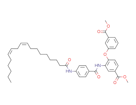 dimethyl 3-[4-[(9Z,12Z)-9,12-octadecadienoylamino]benzoylamino]-3',4-oxydibenzoate