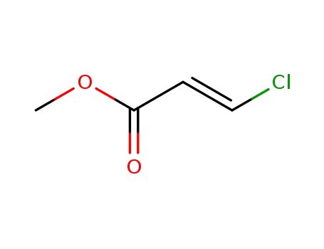 Molecular Structure of 5135-18-2 (Methyl (2E)-3-chloroacrylate)