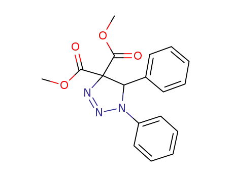 4H-1,2,3-Triazole-4,4-dicarboxylic acid, 1,5-dihydro-1,5-diphenyl-,
dimethyl ester