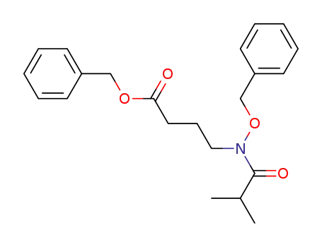 4-(N-benzyloxy-N-isobutyrylamino)-butyric acid benzyl ester