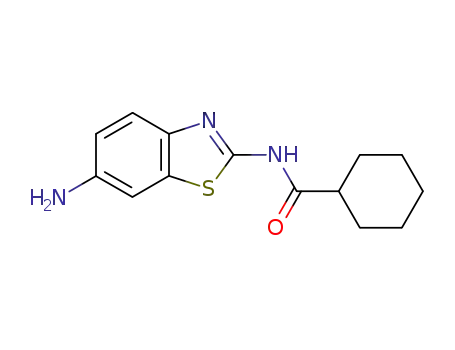 N-(6-Aminobenzo[d]thiazol-2-yl)cyclohexanecarboxamide